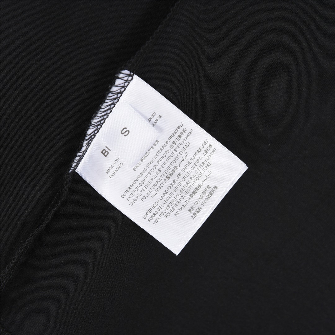 Burberry/巴宝莉 25ss 拼接领战马小标刺绣短袖T恤