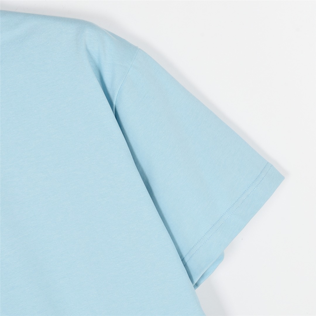 Balenciaga/巴黎世家 25ss 老爹鞋图案字母印花短袖T恤 黑色 白色 天蓝色 粉色-Chinese UA Cheap High Quatity Brand Clothes Bags handbags Sneakers wholesale wholesaler seller from China Factory suppliers Fashion Clothing Shoes best Quality Beautiful Price Balenciaga/巴黎世家 25ss 老爹鞋图案字母印花短袖T恤 黑色 白色 天蓝色 粉色