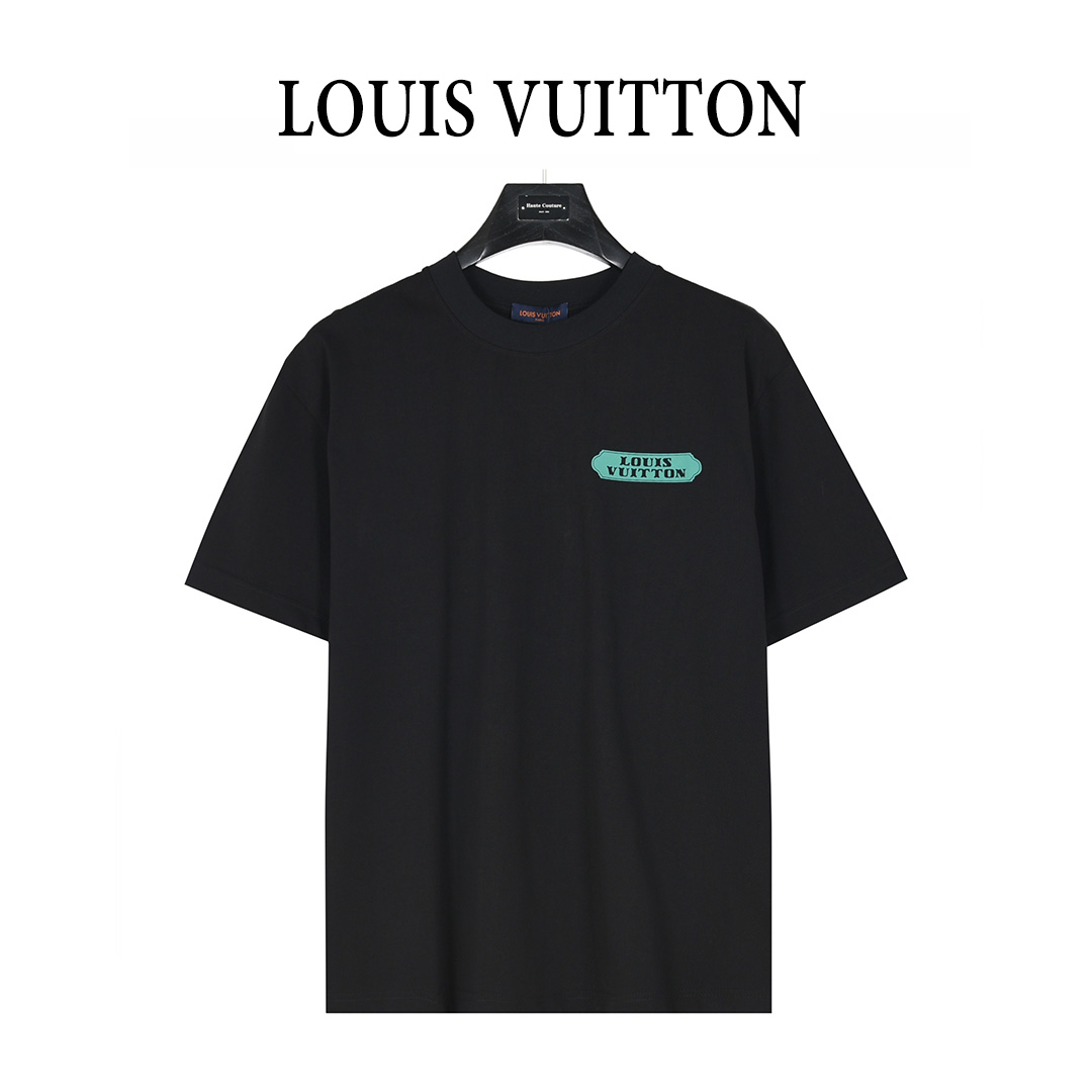 Louis Vuitton/路易威登 25ss 限定款 后背花卉涂鸦发泡短袖T恤
