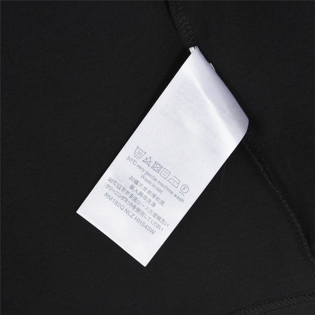 Louis Vuitton/路易威登 25ss 领口拼接logo压胶短袖T恤