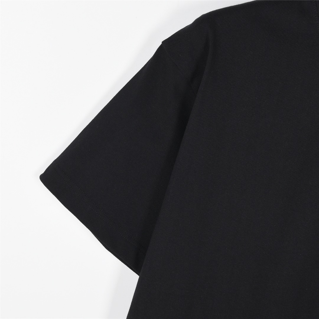 Prada/普拉达 25ss 胸口小标logo贴布刺绣短袖T恤