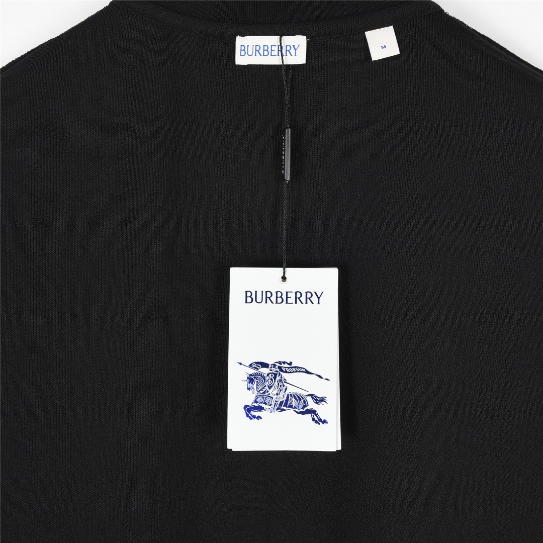 Burberry/巴宝莉 经典TB战马标刺绣短袖Polo衫