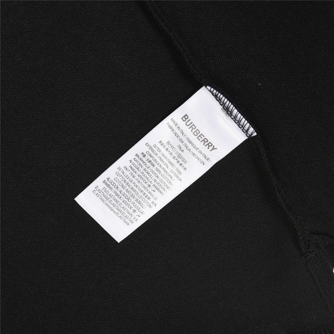 Burberry/巴宝莉 经典TB战马标刺绣短袖Polo衫