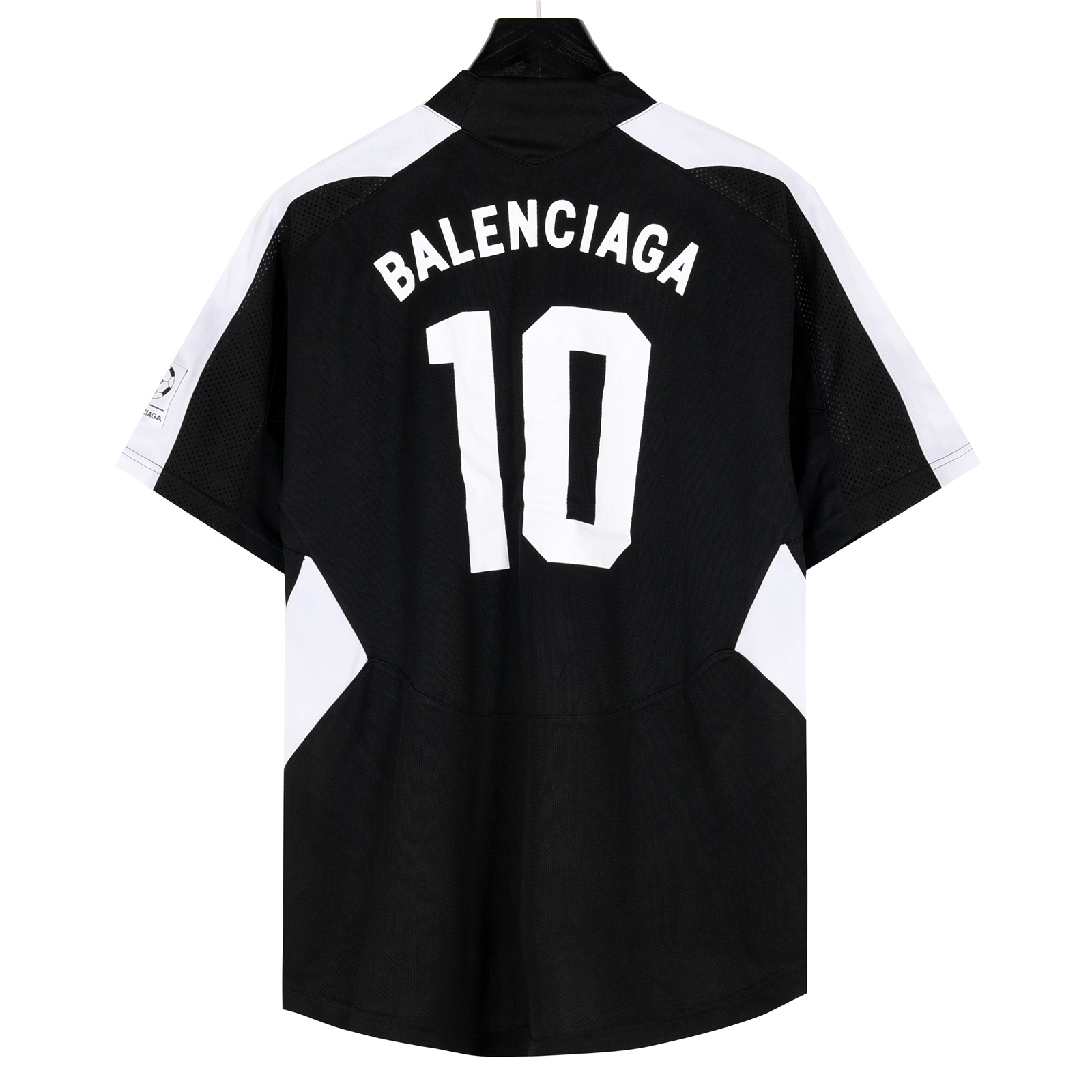 Balenciaga/巴黎世家 经典秀款足球印花短袖T恤