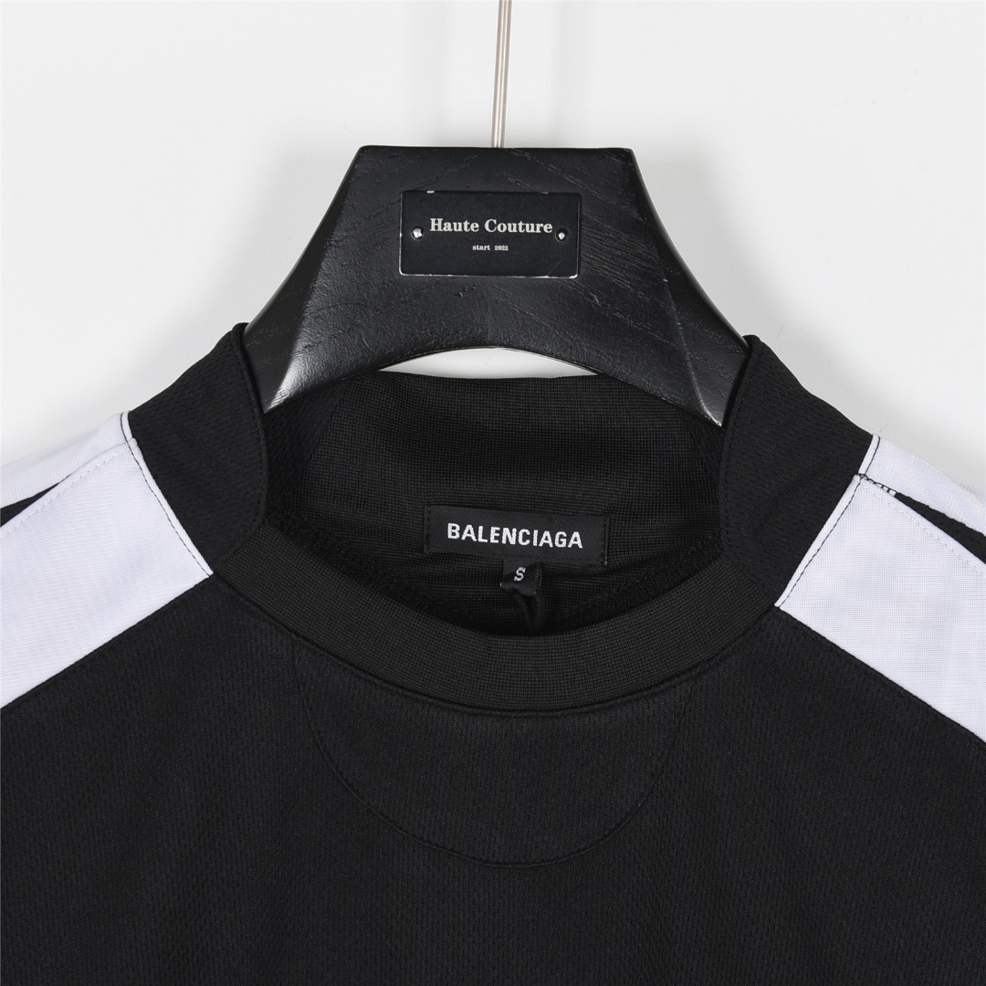 Balenciaga/巴黎世家 经典秀款足球印花短袖T恤