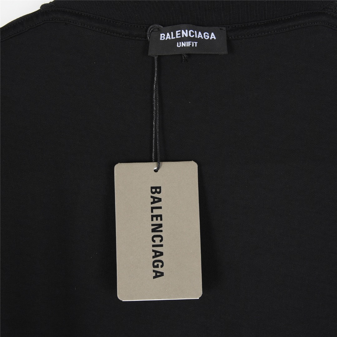 Balenciaga/巴黎世家 25ss 经典单品图案印花短袖T恤