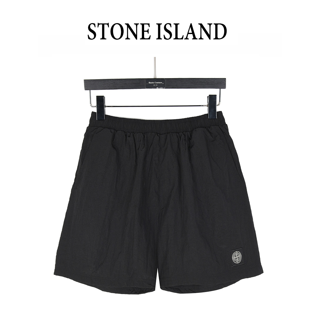 Stone Island/石头岛 刺绣小logo尼龙短裤