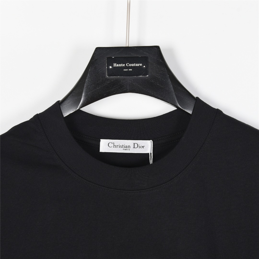 Dior X Stone Island 联名款 25ss 罗盘贴布刺绣短袖T恤