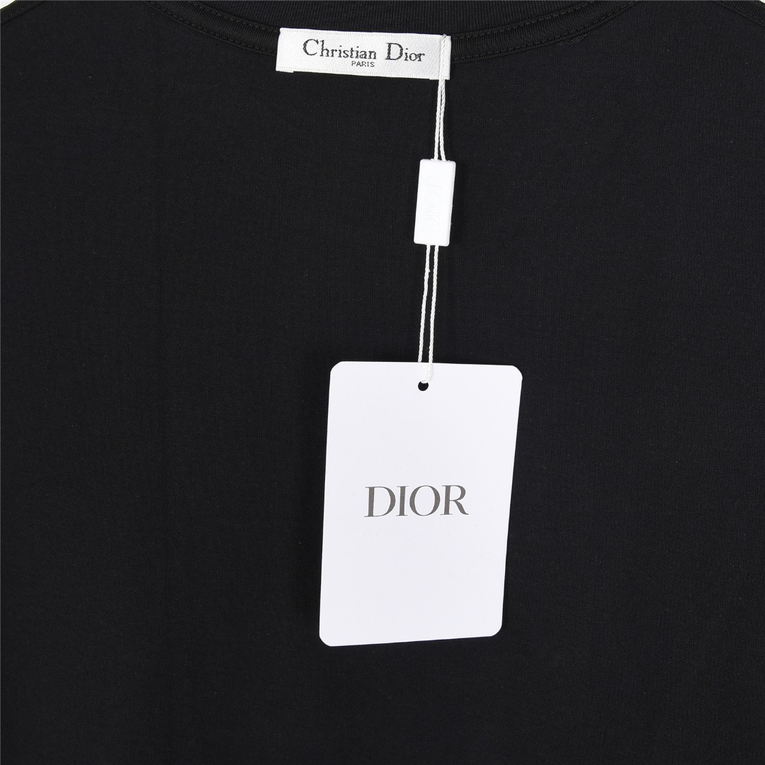 Dior X Stone Island 联名款 25ss 罗盘贴布刺绣短袖T恤