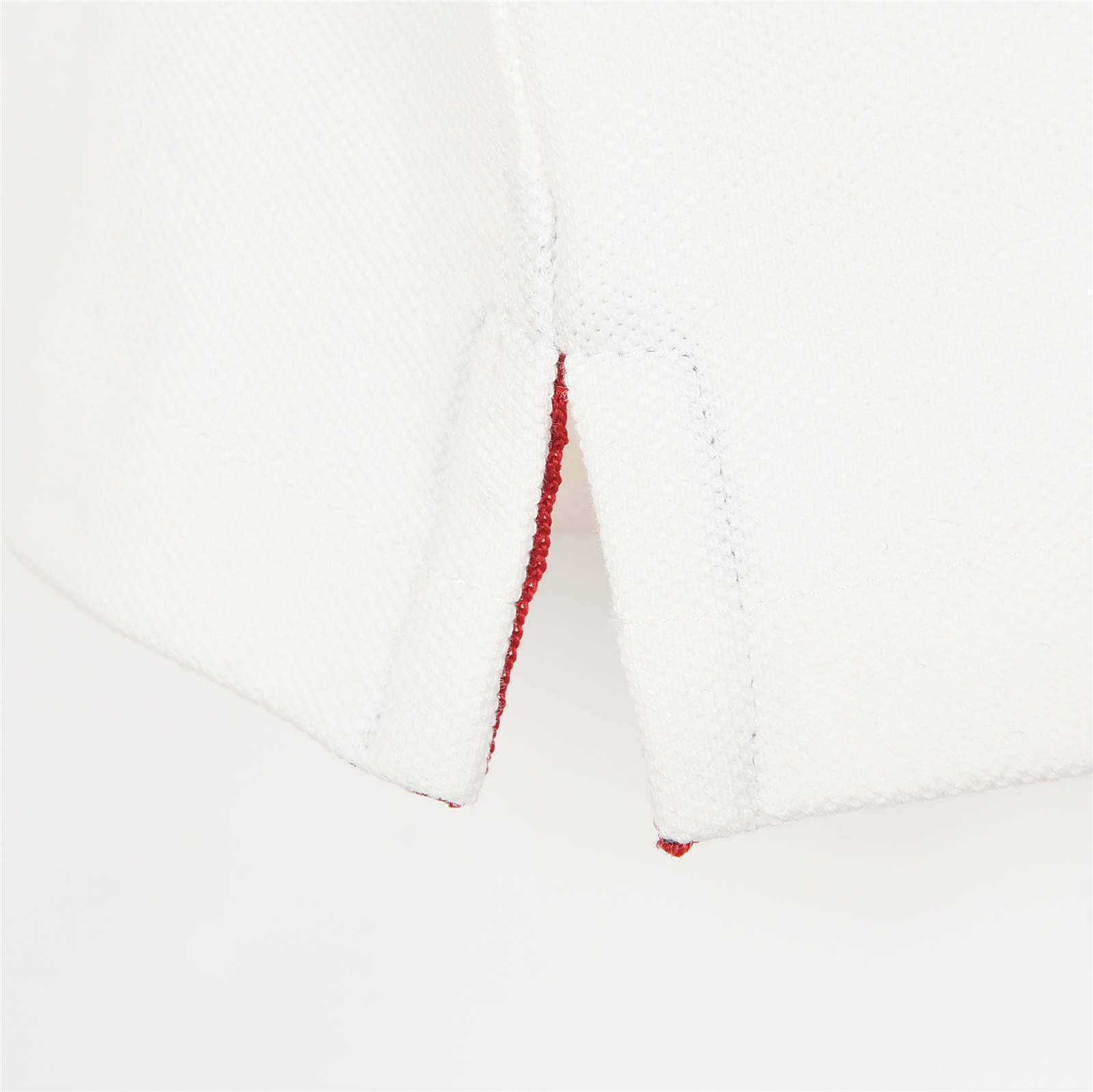 Moncler/蒙口 胸口徽标刺绣短袖Polo衫 白色 宝蓝