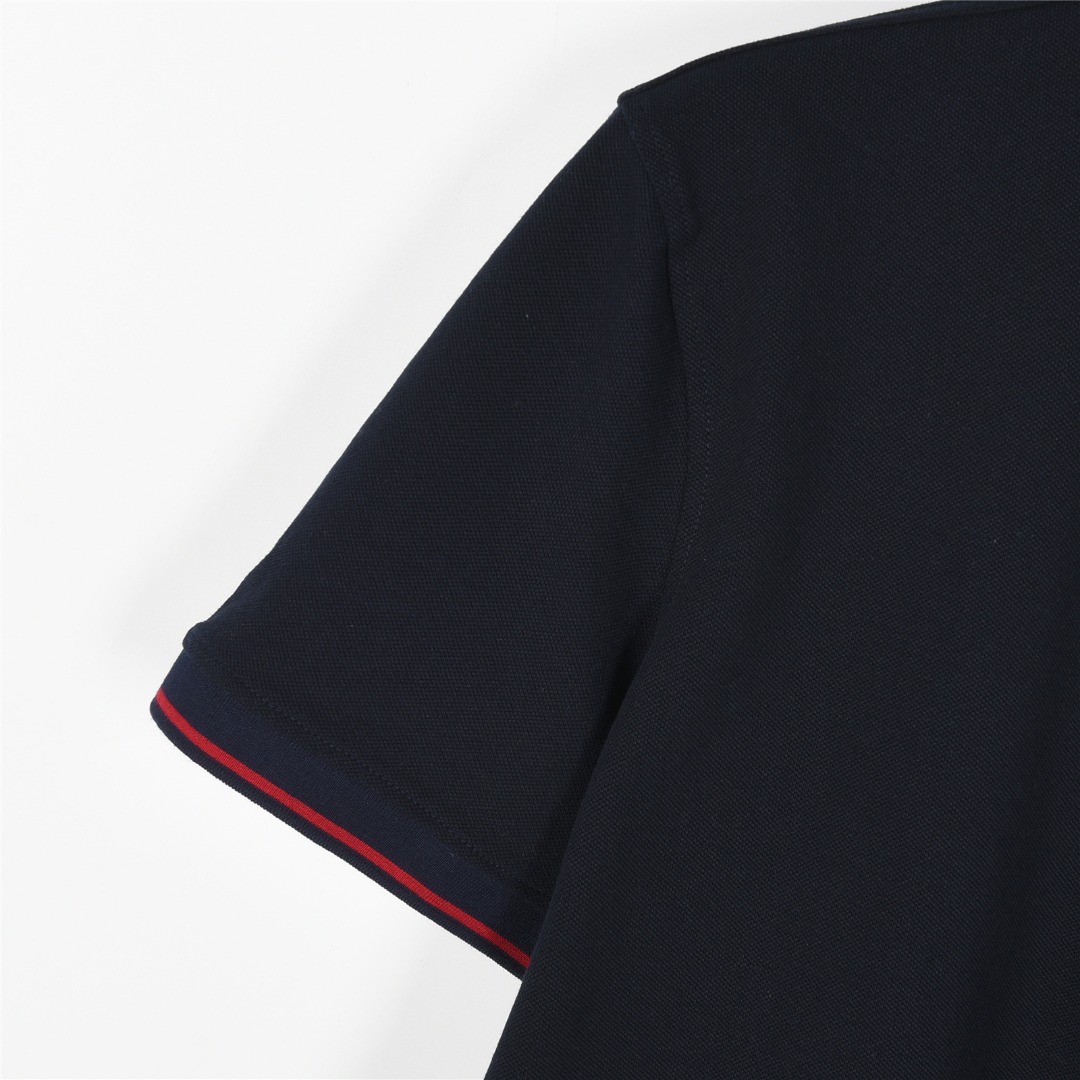 Moncler/蒙口 胸口徽标刺绣短袖Polo衫
