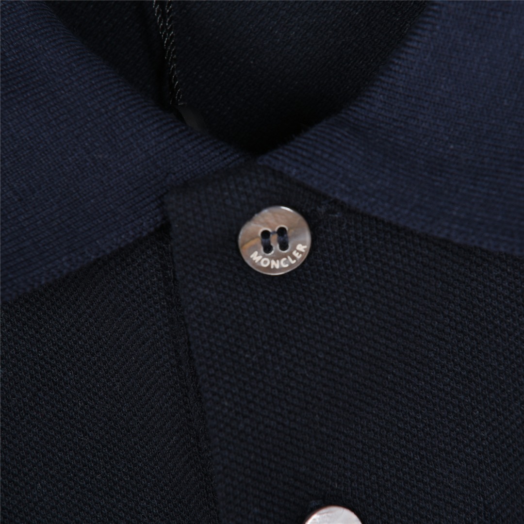 Moncler/蒙口 胸口徽标刺绣短袖Polo衫