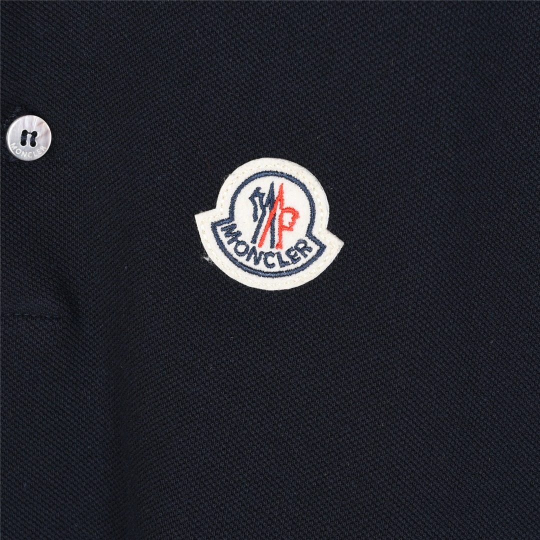 Moncler/蒙口 胸口徽标刺绣短袖Polo衫