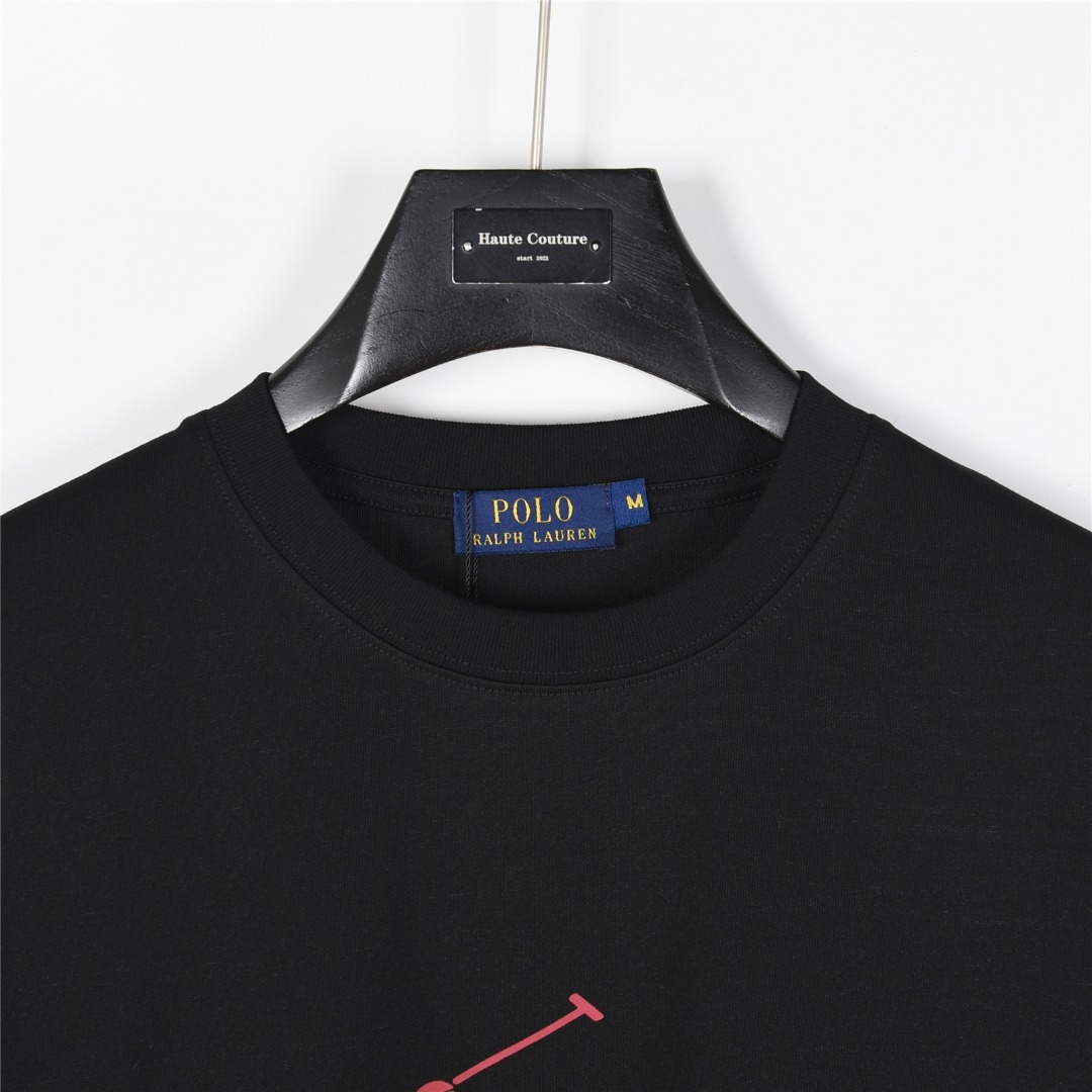 Ralph Lauren/拉夫劳伦 经典红色战马印花短袖T恤