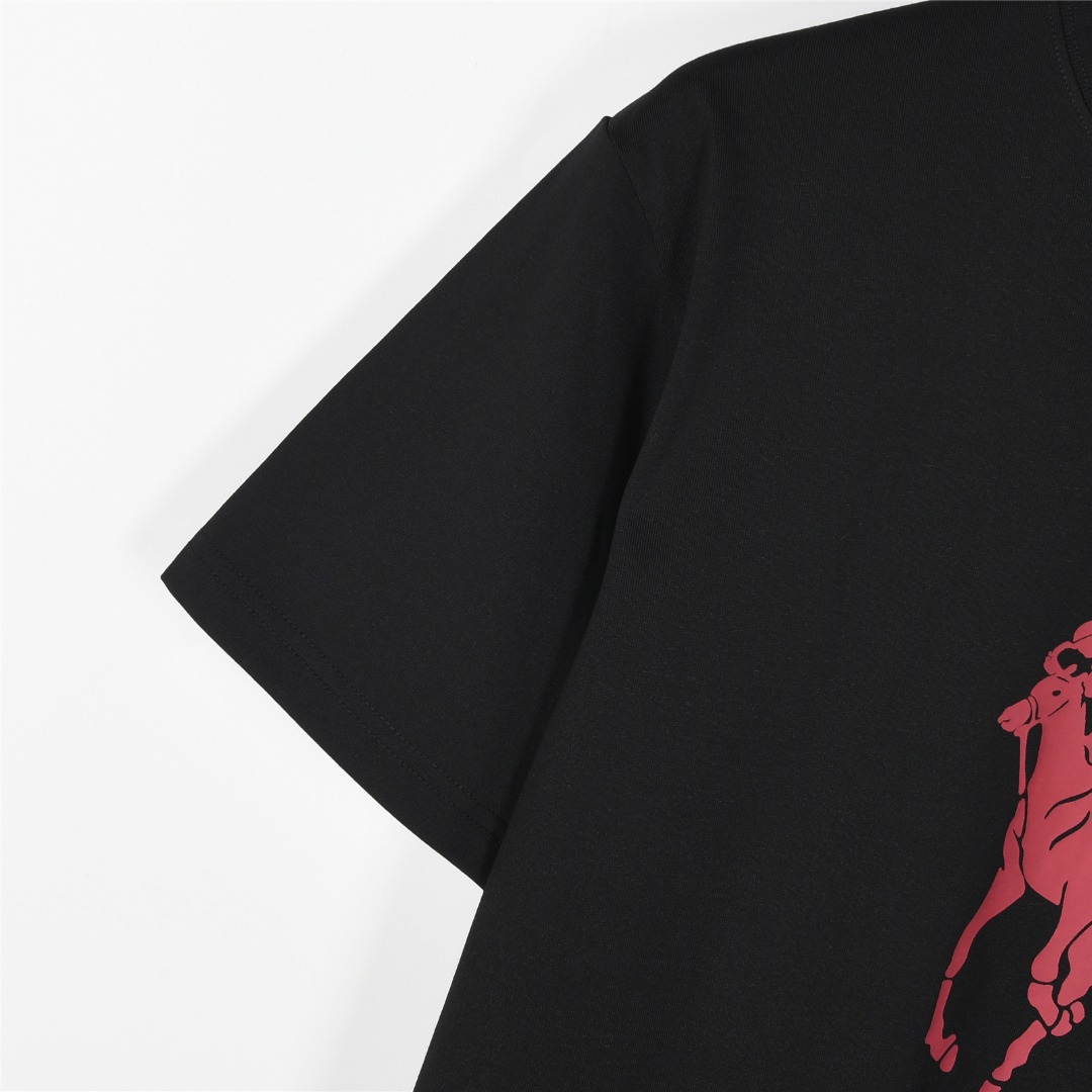Ralph Lauren/拉夫劳伦 经典红色战马印花短袖T恤