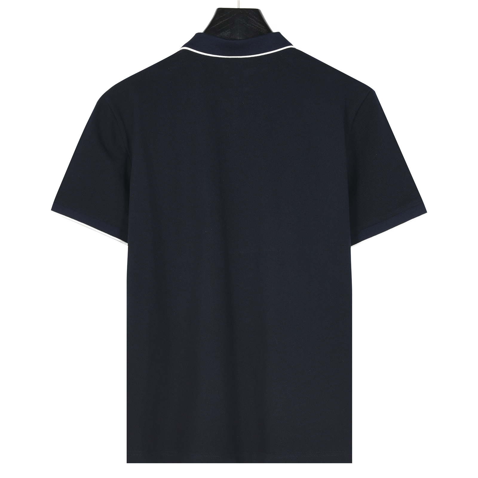 MiuMiu/缪缪 25ss 胸口logo撞色压胶短袖Polo衫