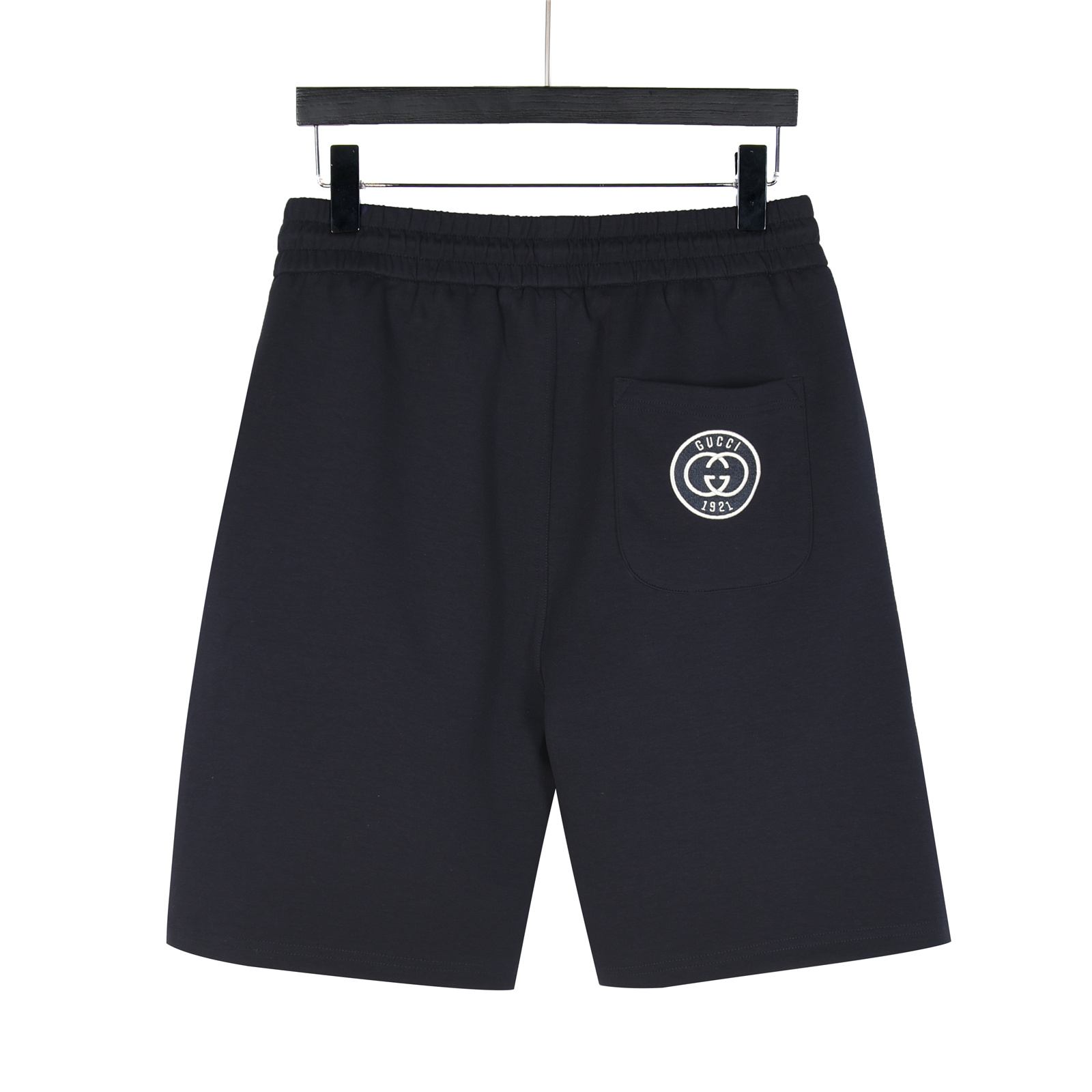 Gucci/古驰 25ss 侧边线条1921双G刺绣短裤