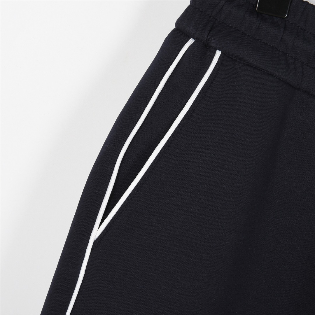 Gucci/古驰 25ss 侧边线条1921双G刺绣短裤