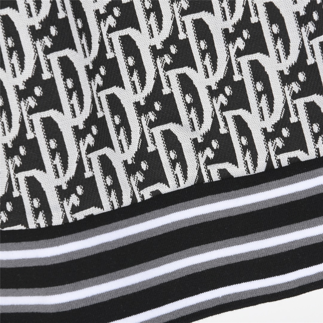 Dior/迪奥 25ss 老花满印logo拼接短裤
