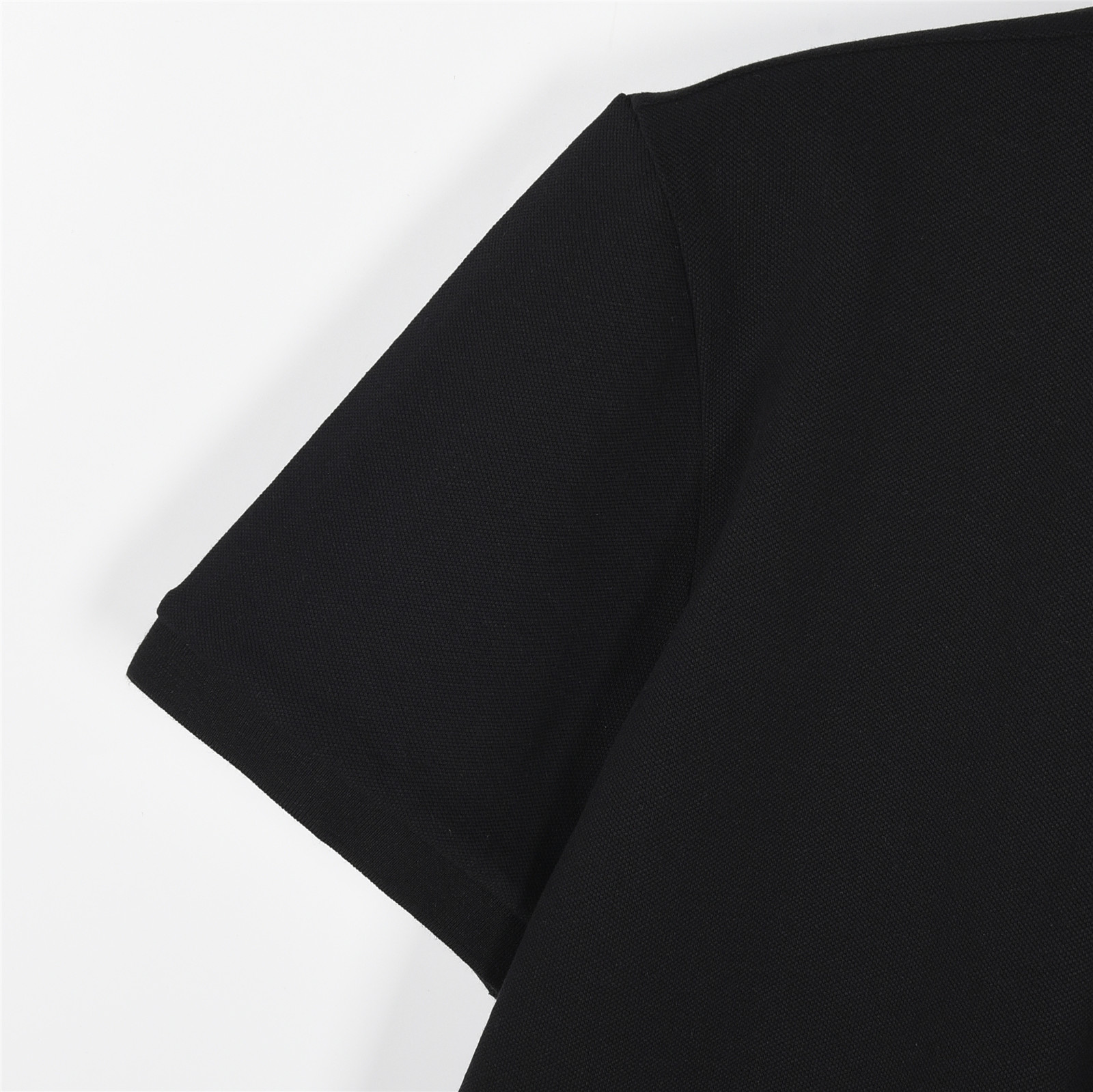 PRADA/普拉达 25ss 红色logo胶条及三角刺绣短袖Polo衫