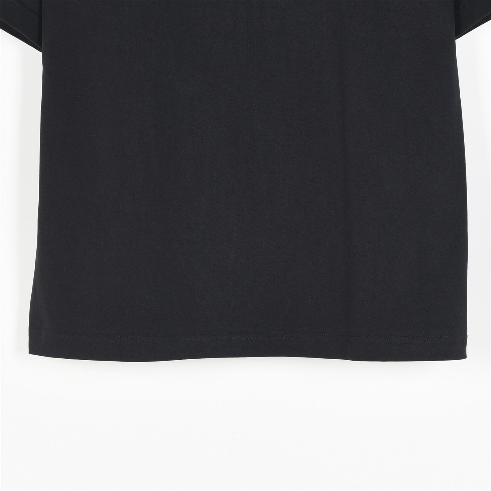 ChromeHearts/克罗心 25ss 裁剪贴布镶嵌银饰十字架刺绣短袖T恤黑色 白色