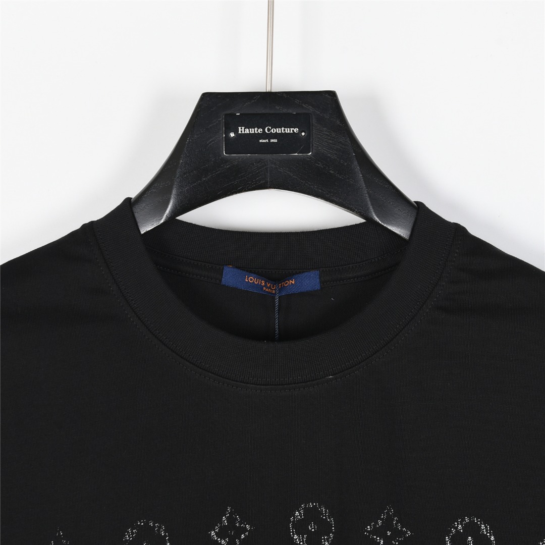 Louis Vuitton/路易威登 满印下幅渐变字母印花T恤
