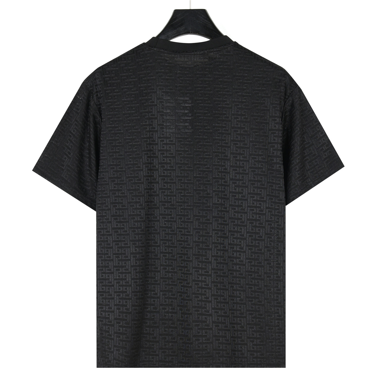GIVENCHY/纪梵希 25ss 冰感暗纹4G宫格丝光提花短袖T恤