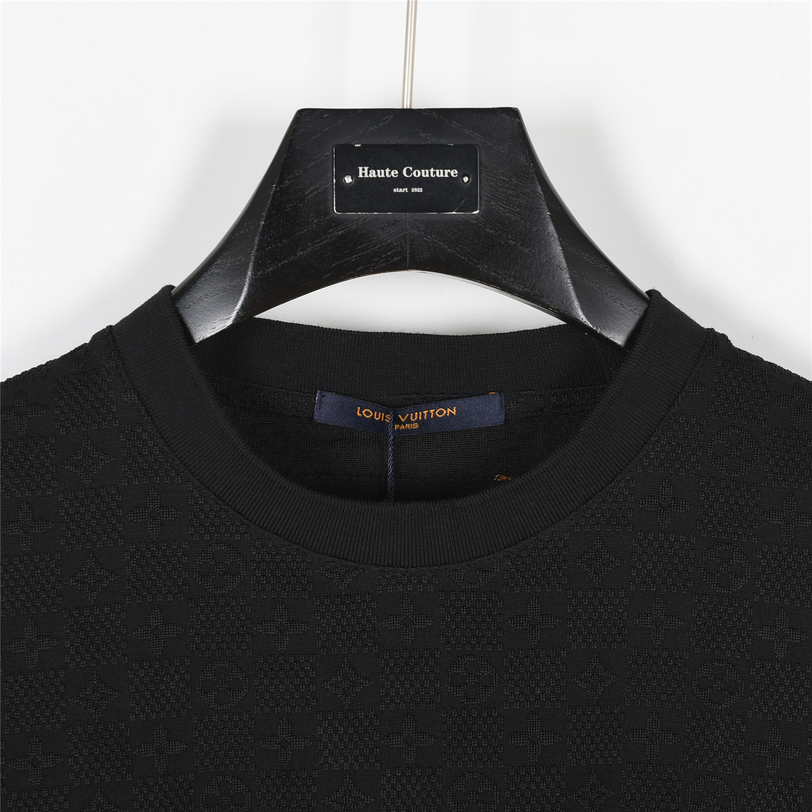Louis Vuitton/路易威登 25ss 冰感满印棋盘格提花短袖T恤
