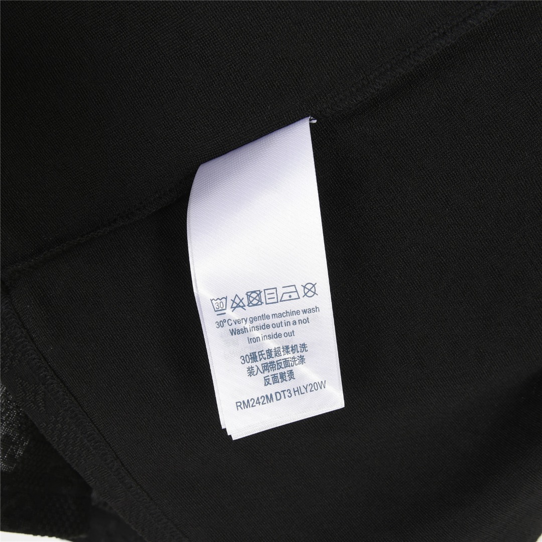 Louis Vuitton/路易威登 25ss 冰感满印棋盘格提花短袖T恤