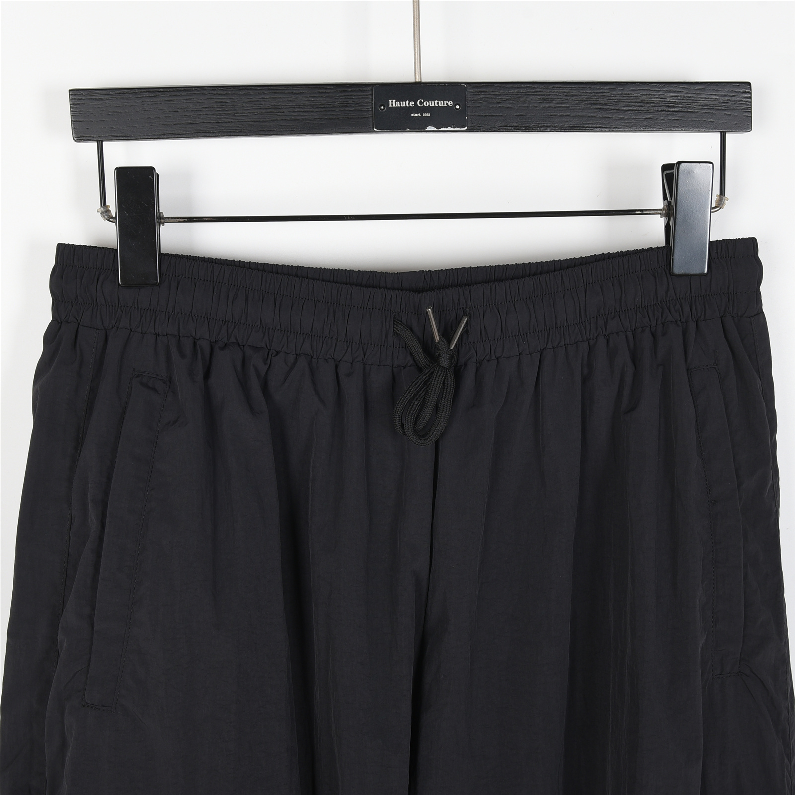 Balenciaga/巴黎世家 联名曼联足球刺绣运动套装长裤 黑色