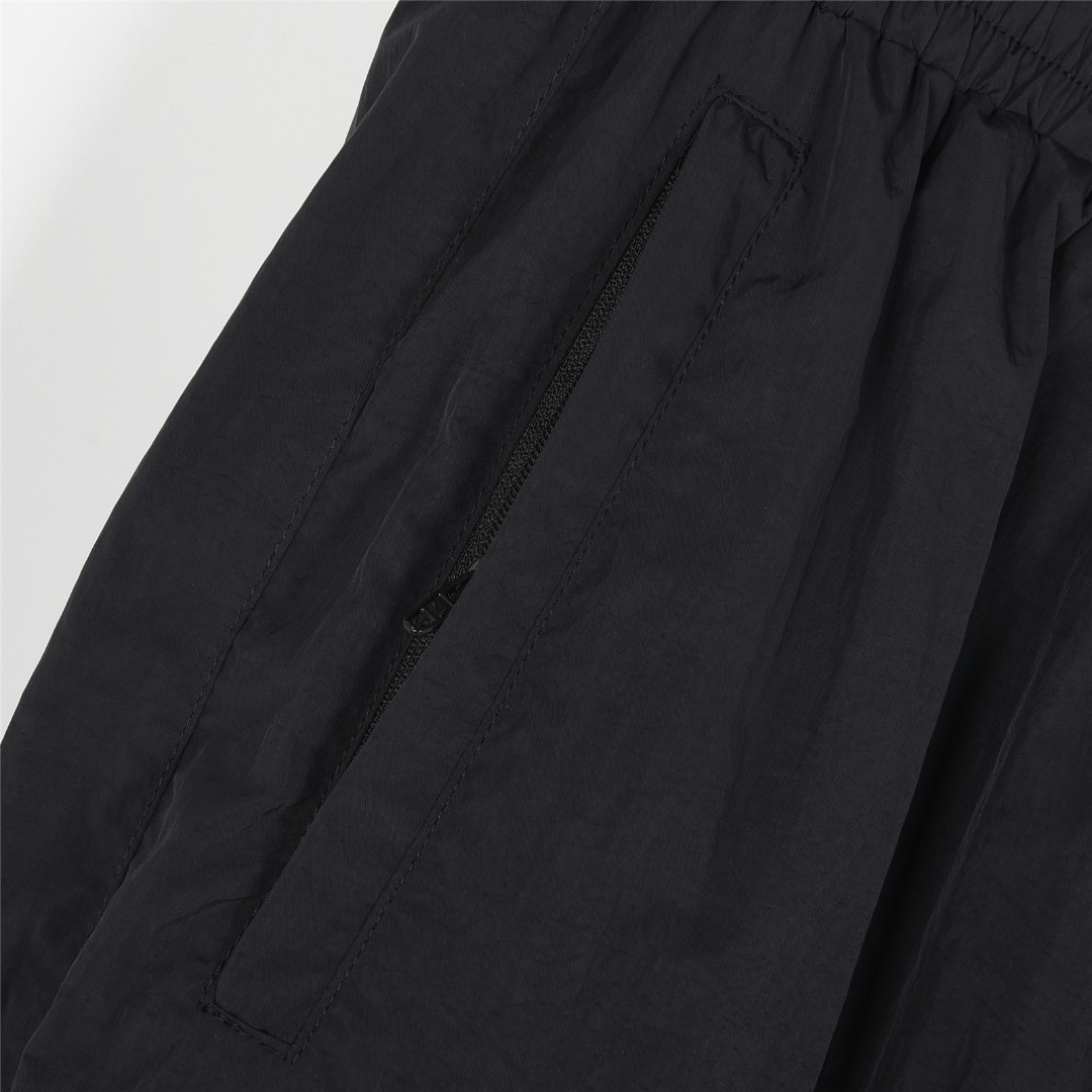 Balenciaga/巴黎世家 联名曼联足球刺绣运动套装长裤 黑色