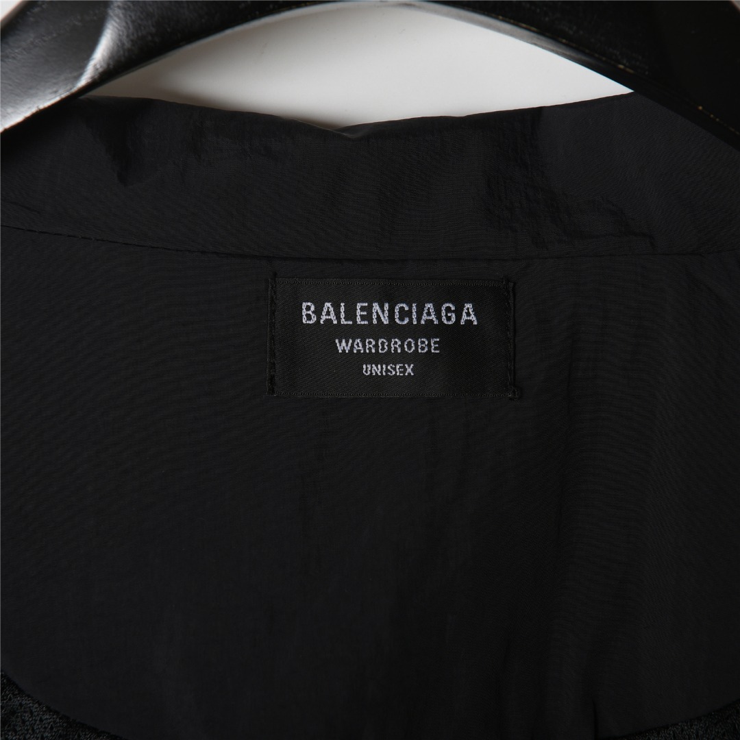 Balenciaga/巴黎世家 联名曼联足球运动套装外套黑色