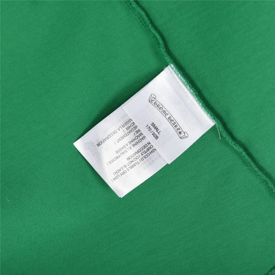 ChromeHearts/克罗心 25ss 涂鸦十字架贴布刺绣水洗短袖T恤