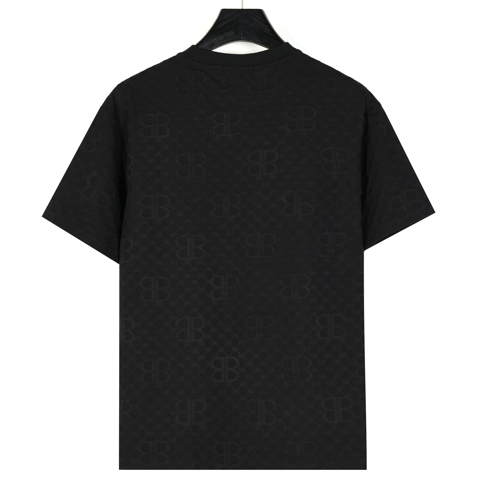 Balenciaga/巴黎世家 25ss 暗纹满印双B提花短袖T恤