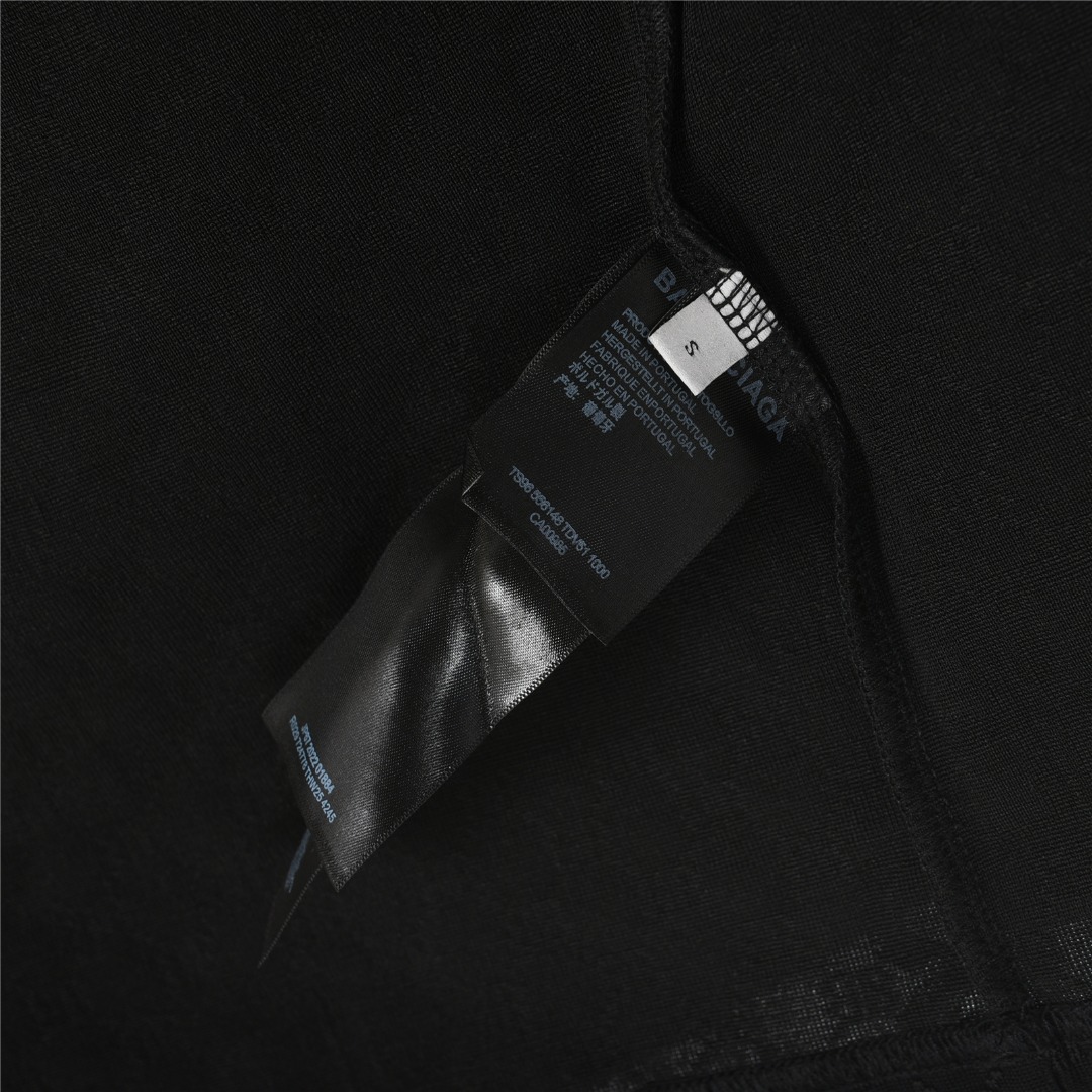 Balenciaga/巴黎世家 25ss 暗纹满印双B提花短袖T恤