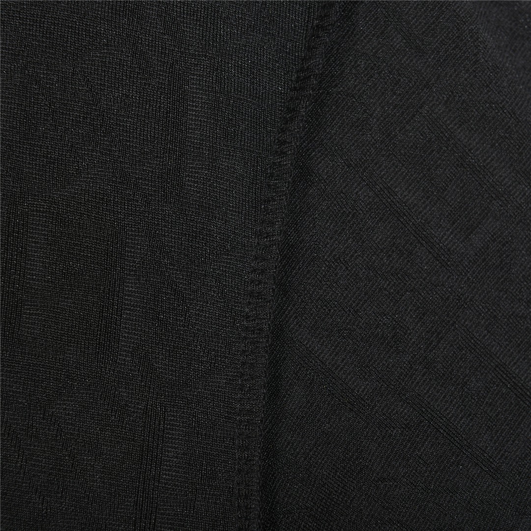 Fendi/芬迪 25ss 冰丝暗纹全幅双F提花短袖T恤