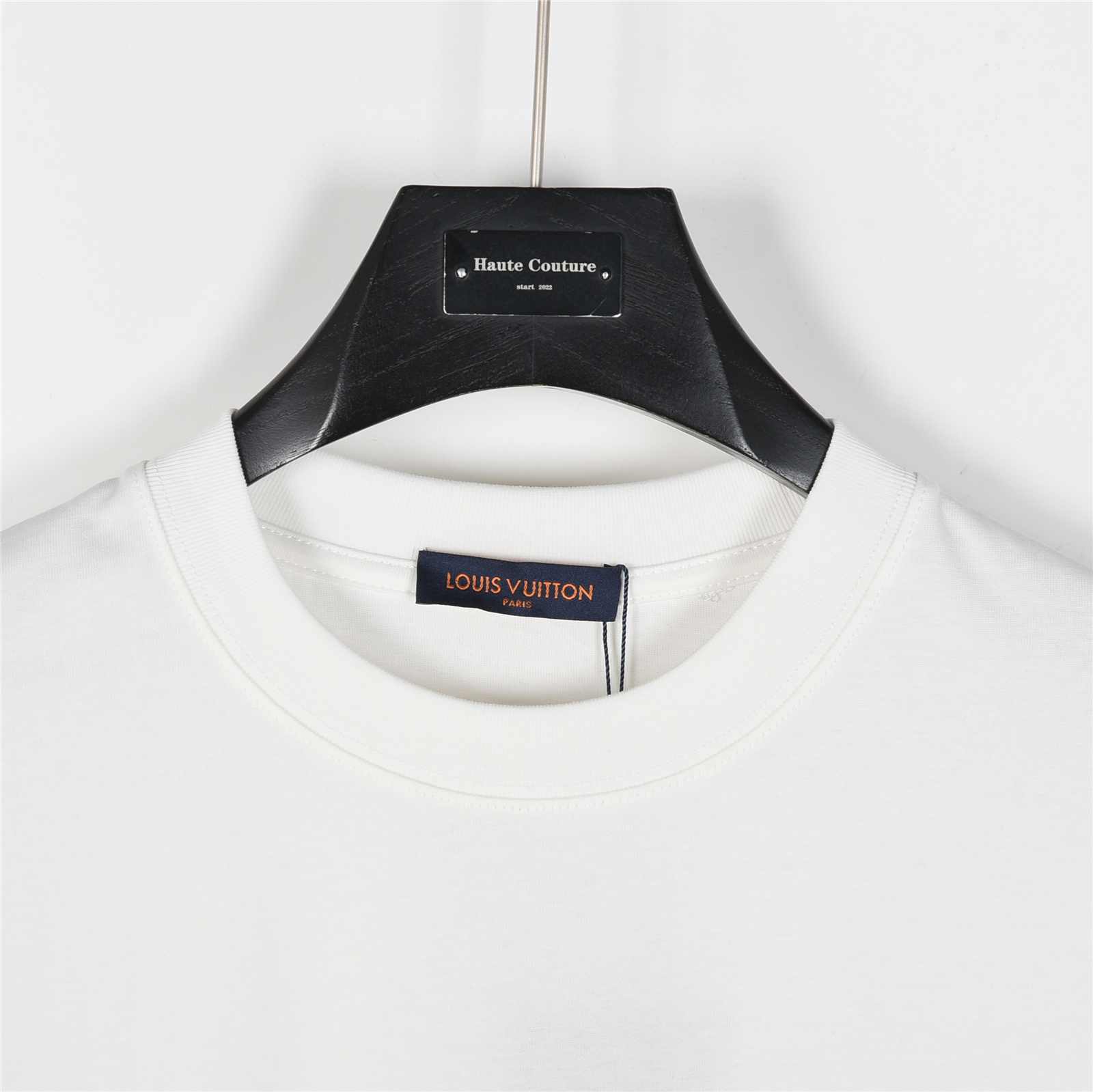 Louis Vuitton/路易威登 25ss 老花彩钻渐变短袖T恤黑色 白色