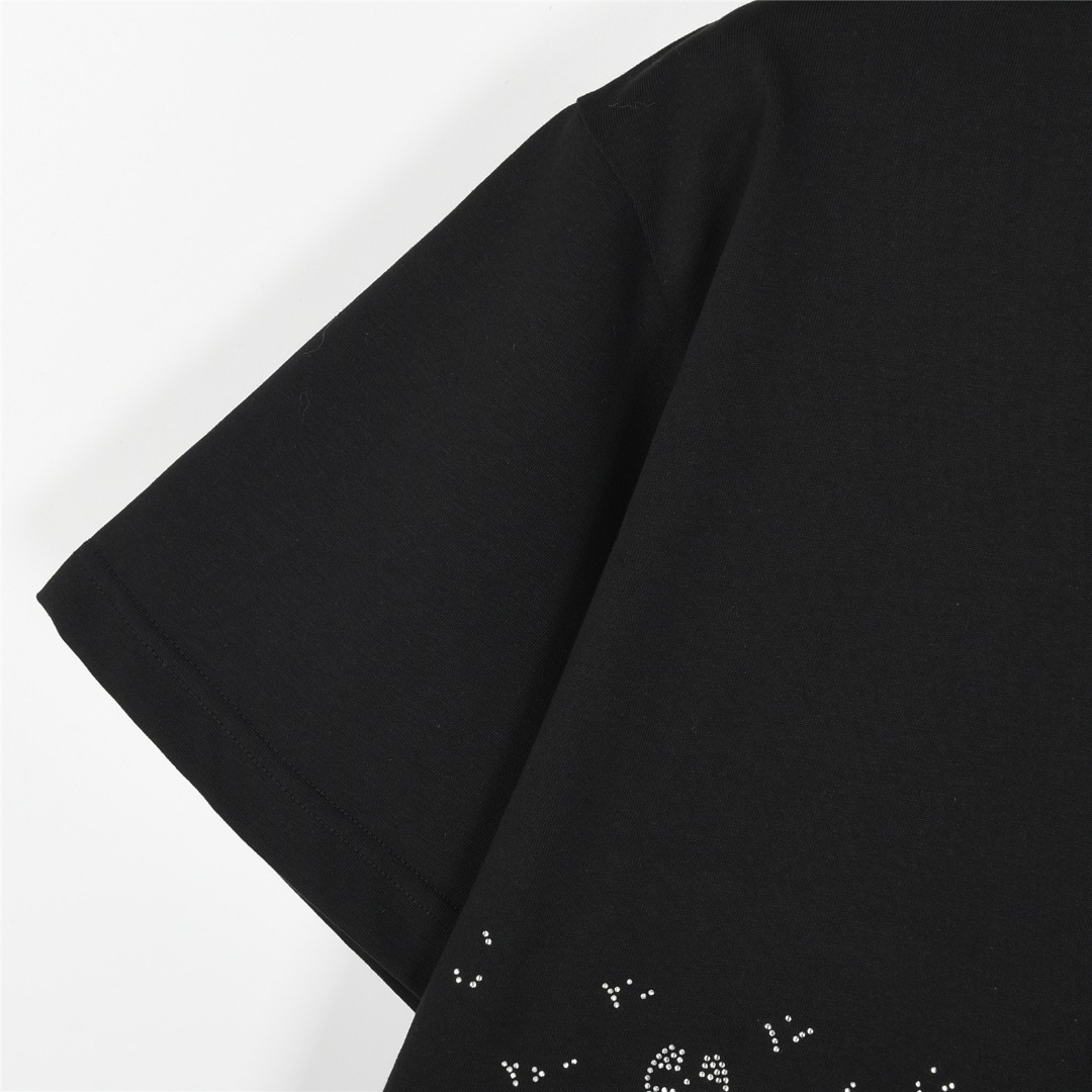 Louis Vuitton/路易威登 25ss 老花彩钻渐变短袖T恤