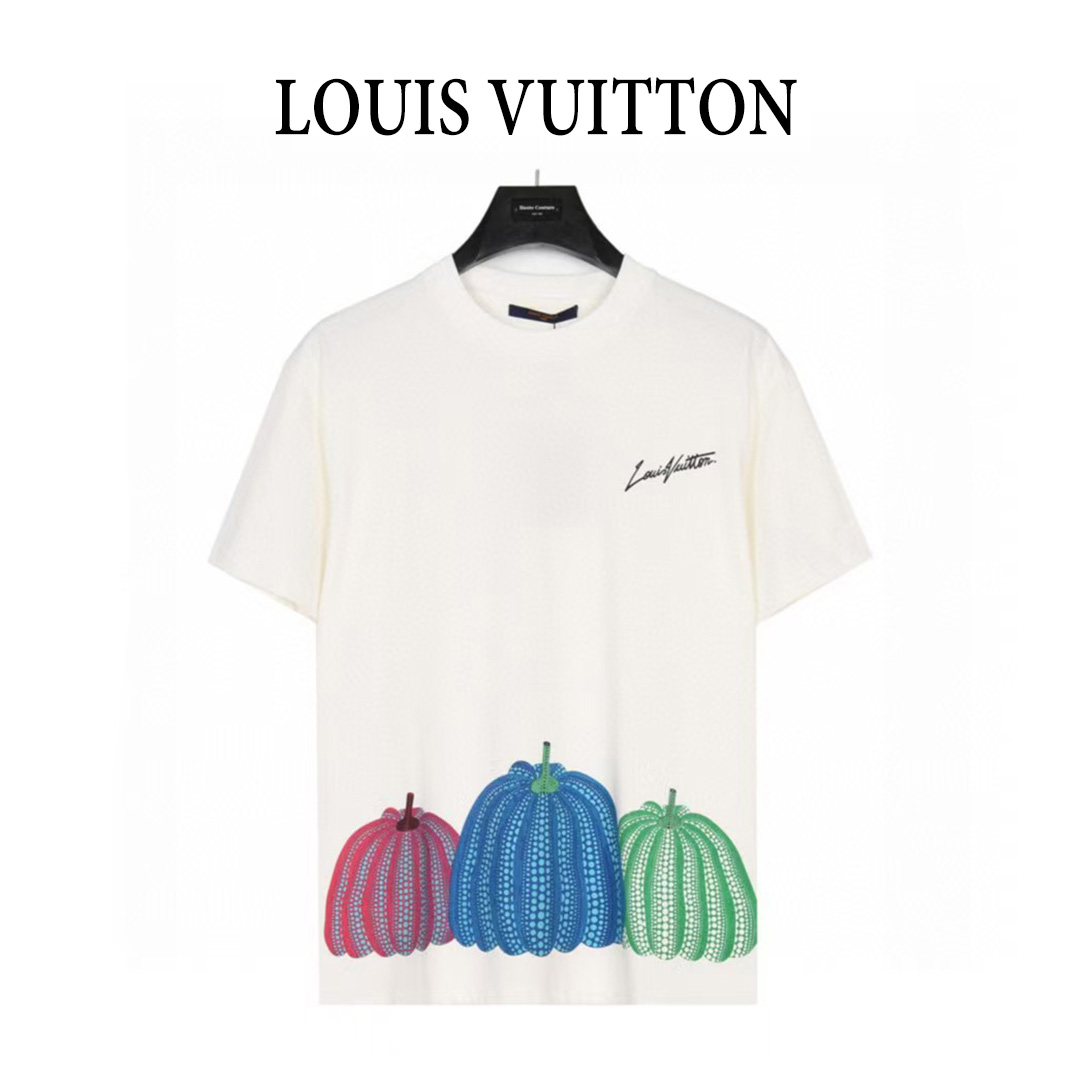 Louis Vuitton x草间弥生 联名南瓜印花短袖T恤