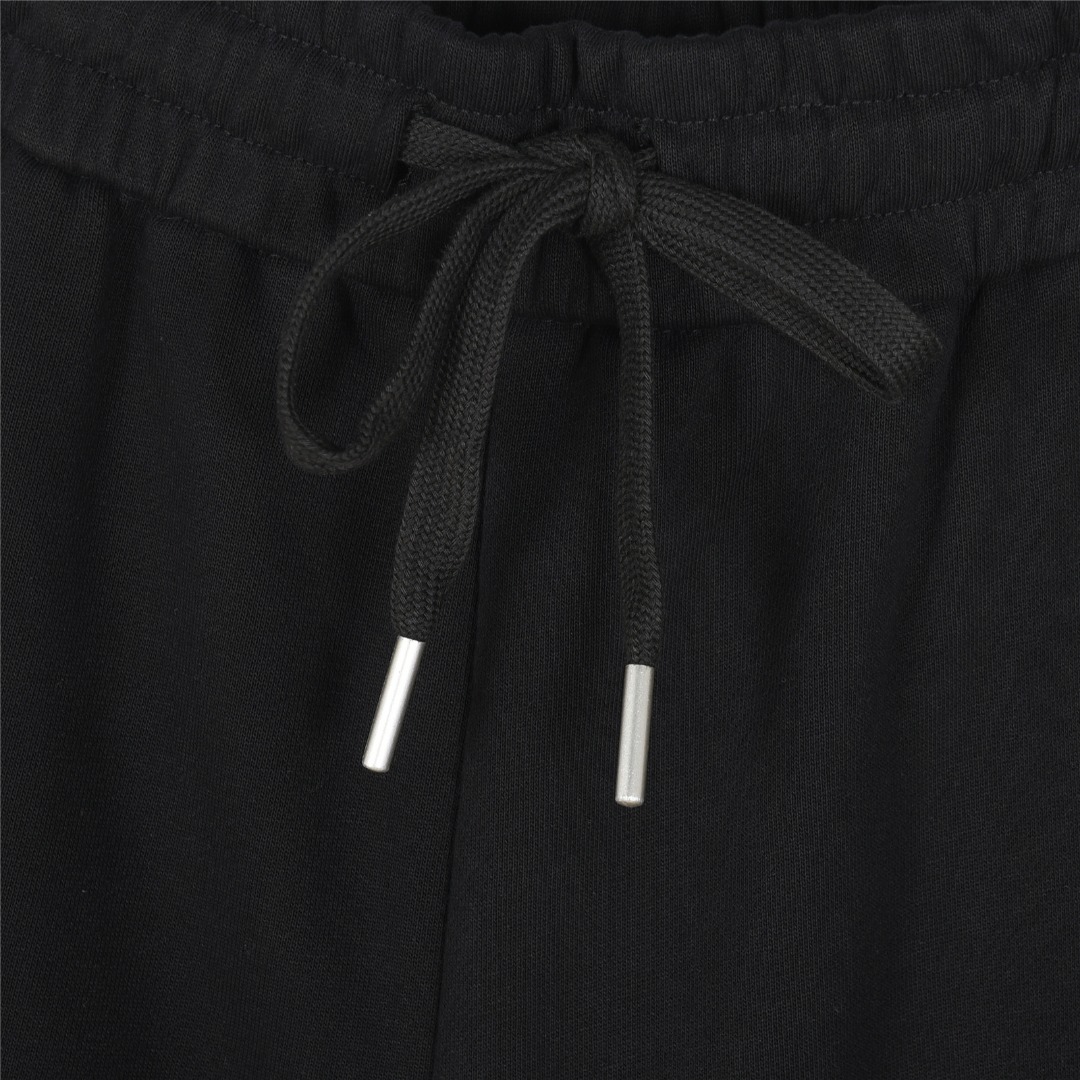 Louis Vuitton/路易威登 25ss 梦想家涂鸦标语印花短裤 白色黑色