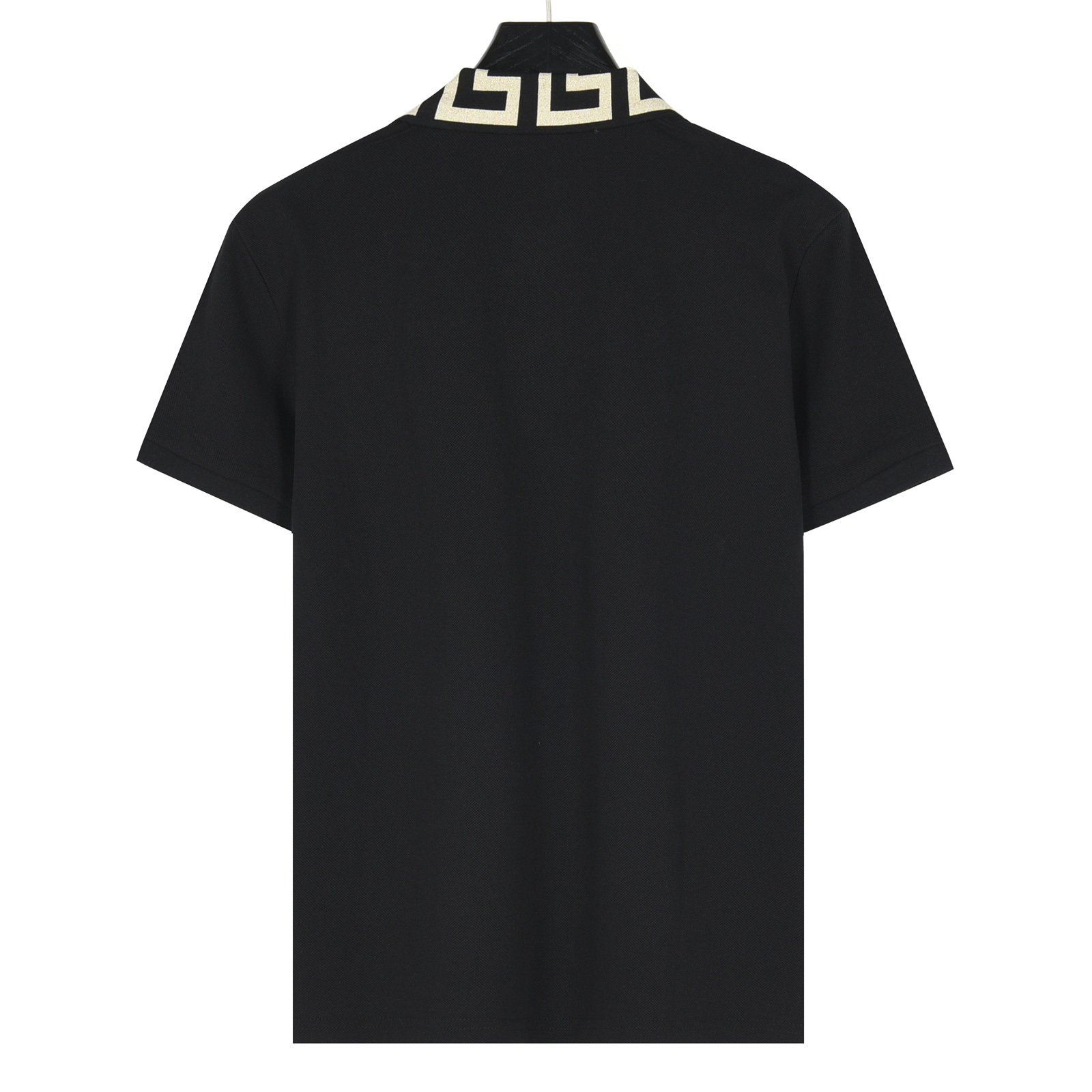 Versace/范思哲 美杜莎头像金标刺绣短袖Polo杉