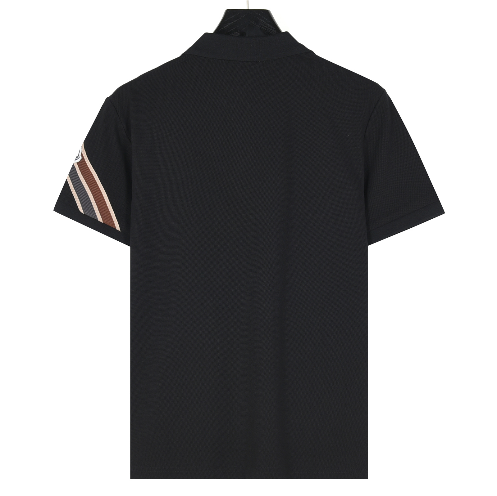 Moncler/蒙口 25ss 手袖织带拼接徽章短袖Polo杉