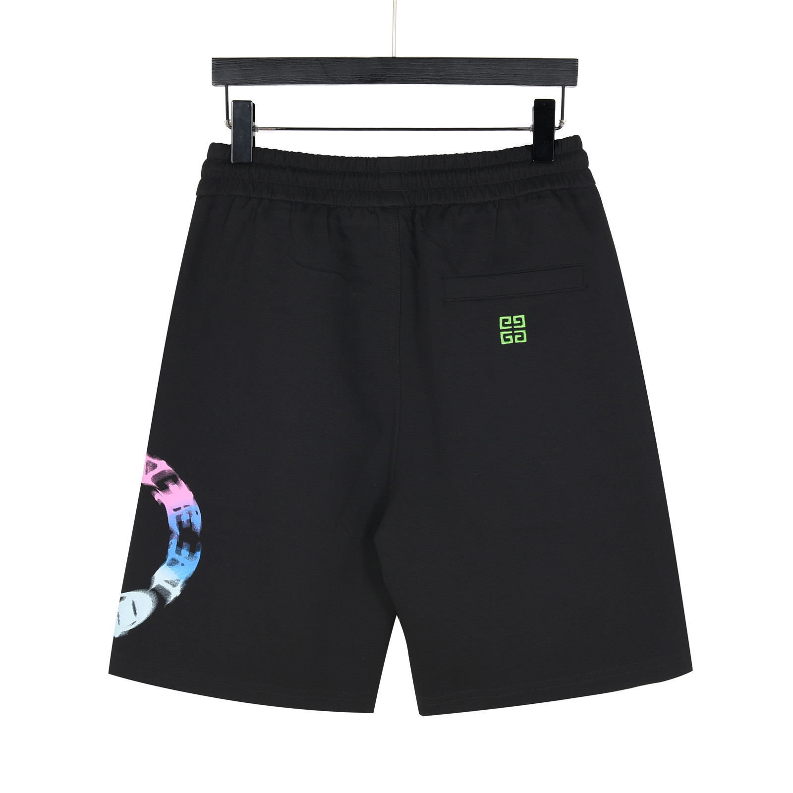 Givenchy/纪梵希 胶浆圆圈logo印花刺绣口袋小标短裤