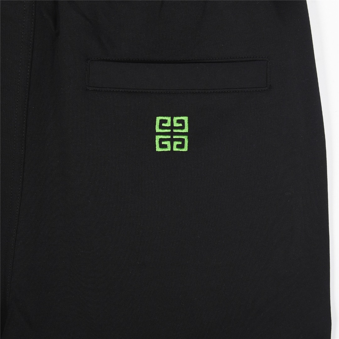 Givenchy/纪梵希 胶浆圆圈logo印花刺绣口袋小标短裤