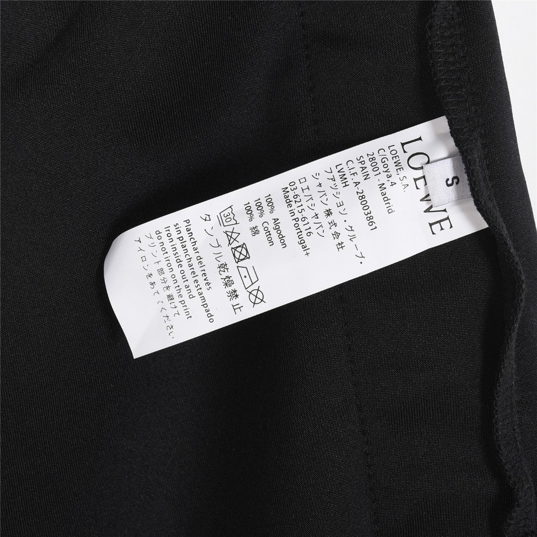 Loewe/罗意威 25ss 民族风侧边拼色织带提花短裤
