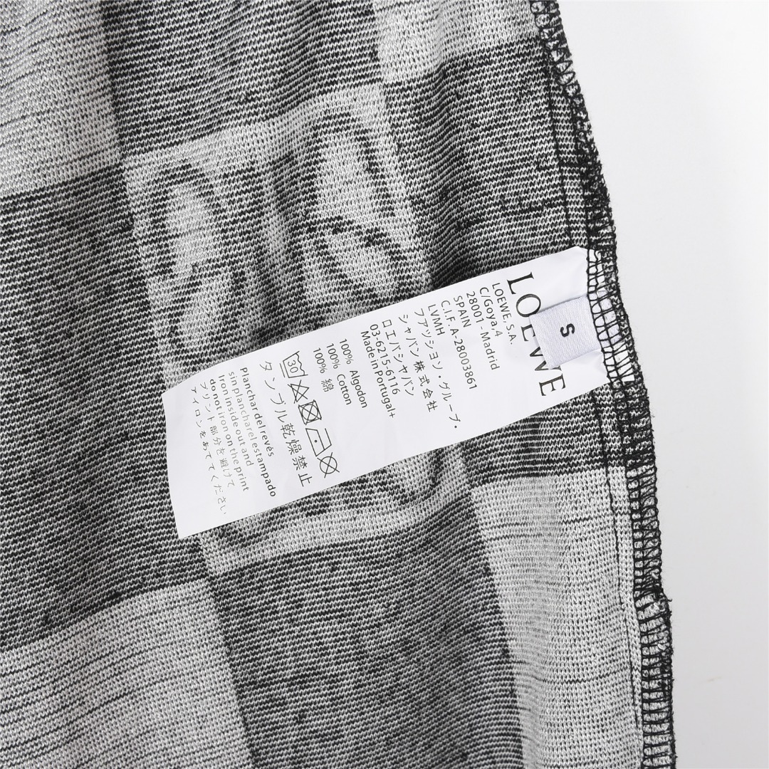Loewe/罗意威 25ss 毛巾棋盘格撞色图腾套装短裤 蓝色 黑色-Chinese UA Cheap High Quatity Brand Clothes Bags handbags Sneakers wholesale wholesaler seller from China Factory suppliers Fashion Clothing Shoes best Quality Beautiful Price Loewe/罗意威 25ss 毛巾棋盘格撞色图腾套装短裤 蓝色 黑色