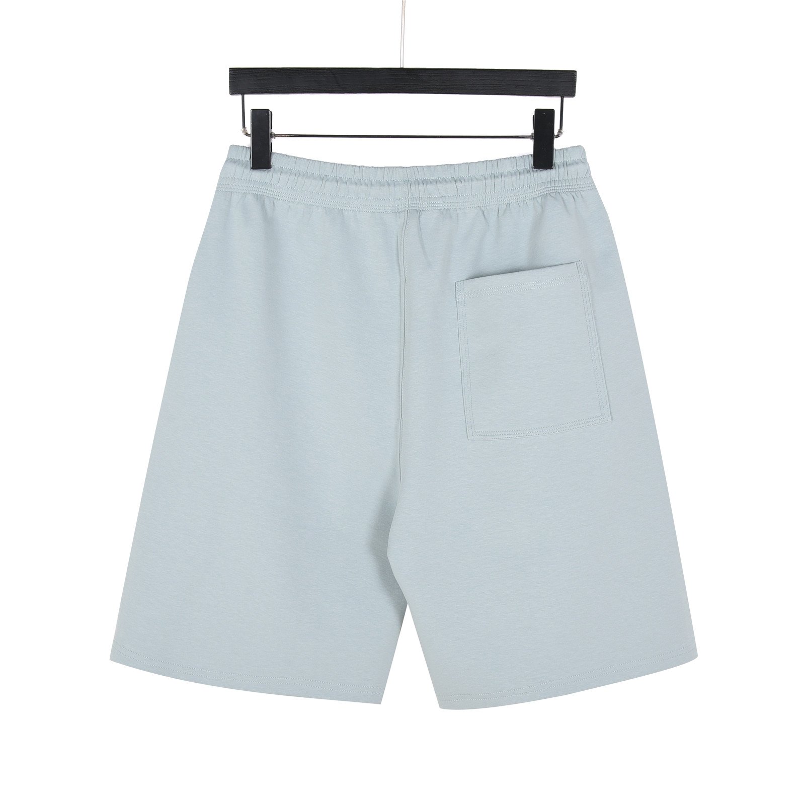 Burberry/巴宝莉 25ss 草写字母logo刺绣短裤 浅蓝色 杏色 黑色