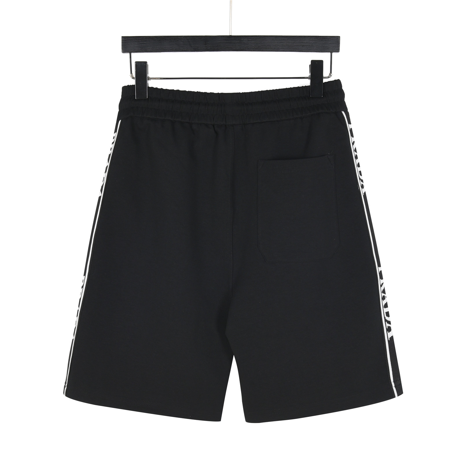 Prada/普拉达 25ss logo织带拼接金属三角标短裤 绿色 黑色-莆田鞋,莆田鞋货源,高仿鞋,高仿鞋货源,安福档口,莆田高仿鞋,莆田鞋批发,高仿鞋批发,莆田高仿运动鞋,高仿运动鞋,莆田运动鞋 Prada/普拉达 25ss logo织带拼接金属三角标短裤 绿色 黑色