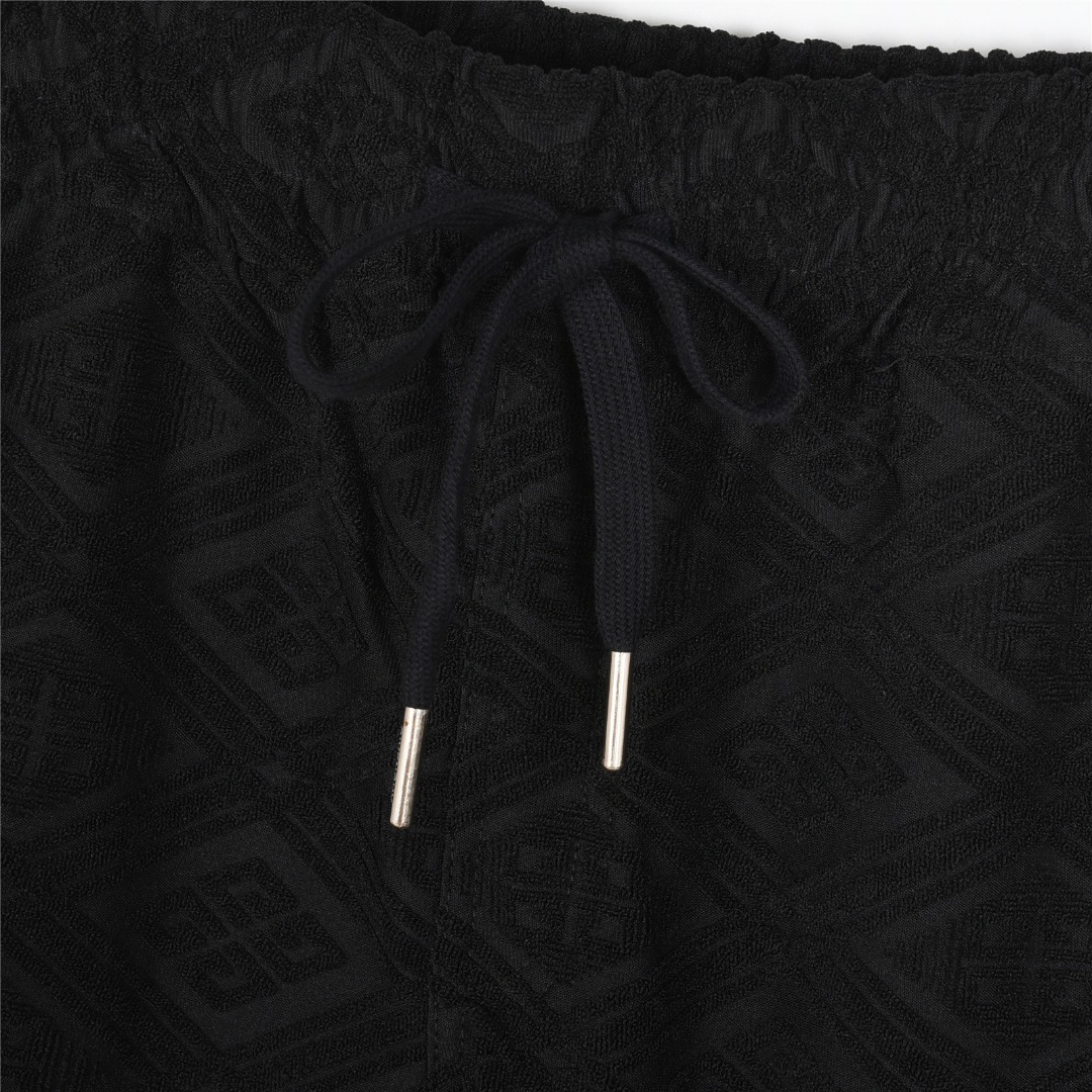 Givenchy/纪梵希 25ss 满印4G宫格菱格提花短裤黑色 白色-Chinese UA Cheap High Quatity Brand Clothes Bags handbags Sneakers wholesale wholesaler seller from China Factory suppliers Fashion Clothing Shoes best Quality Beautiful Price Givenchy/纪梵希 25ss 满印4G宫格菱格提花短裤黑色 白色