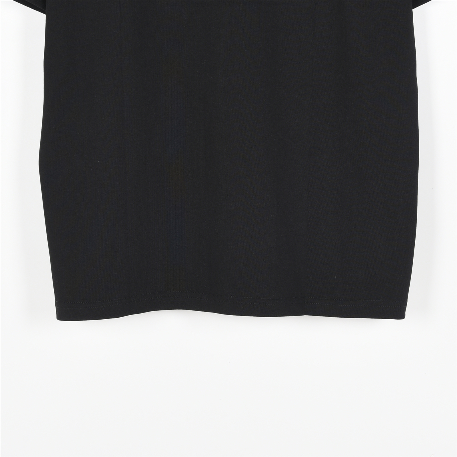 Louis Vuitton/路易威登 经典立体logo签名刺绣短袖T恤深蓝色 黑色